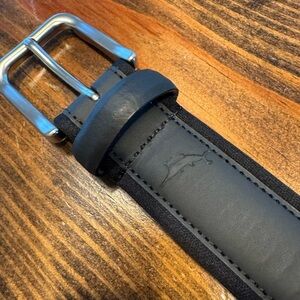 Tommy Bahama Black Belt New never worn. Size 46-48